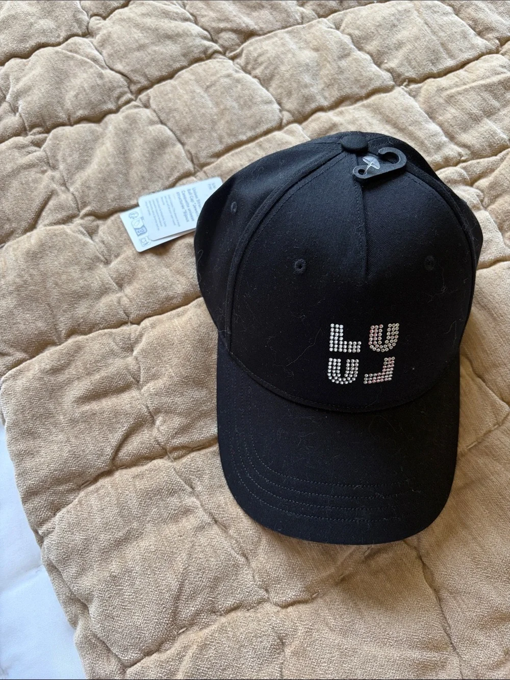 lululemon athletica Black Cap with Studded Logo